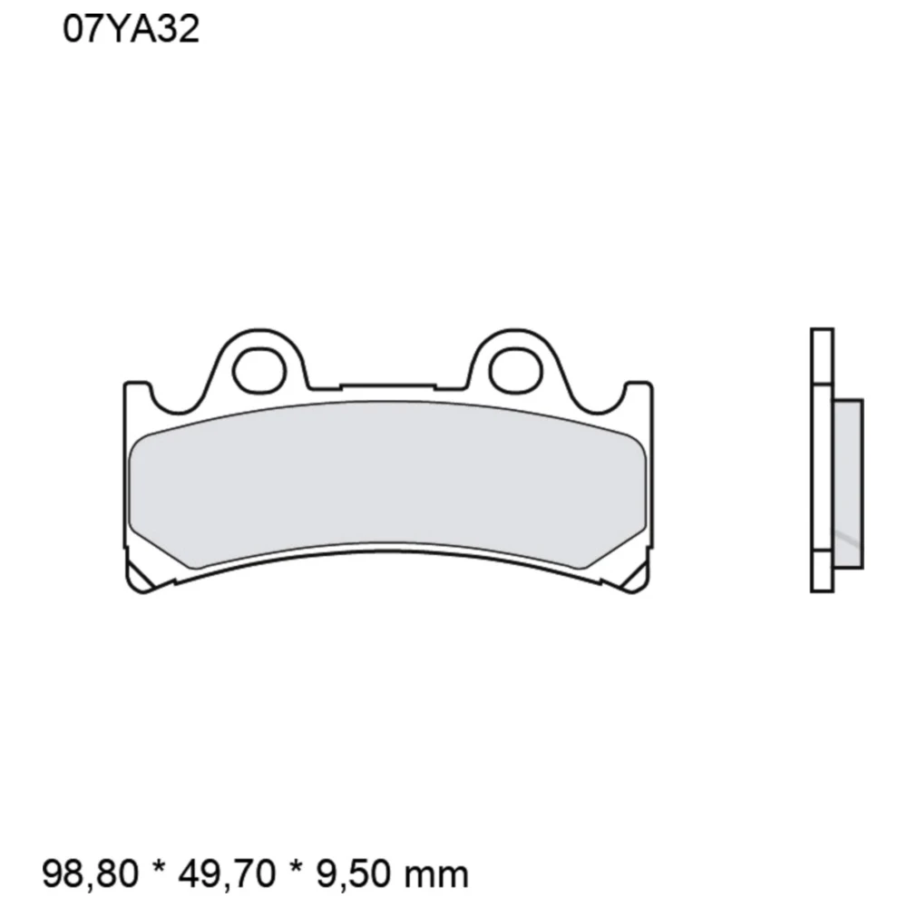 Bremsklötze Sinter für vorne SA Brembo_0
