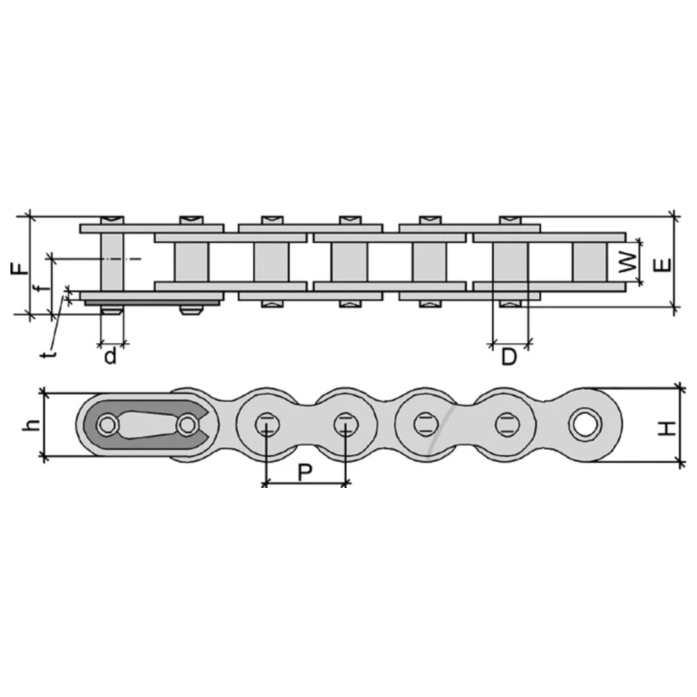 Steuerkette endlos DID 25/082 passend für: Honda CRF, ST, Z_0