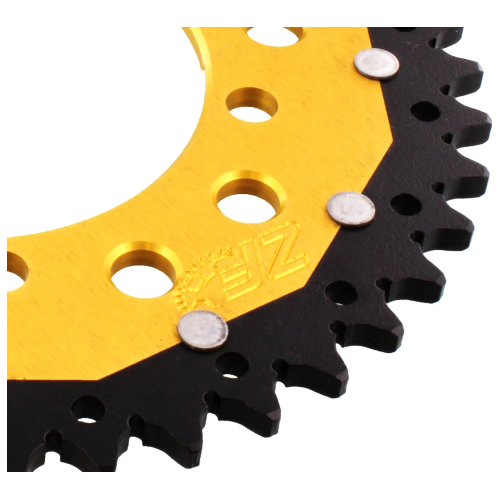 Kettenrad Dual 42Z Teilung 520 gold ZF Innendurchmesser 100 Loc