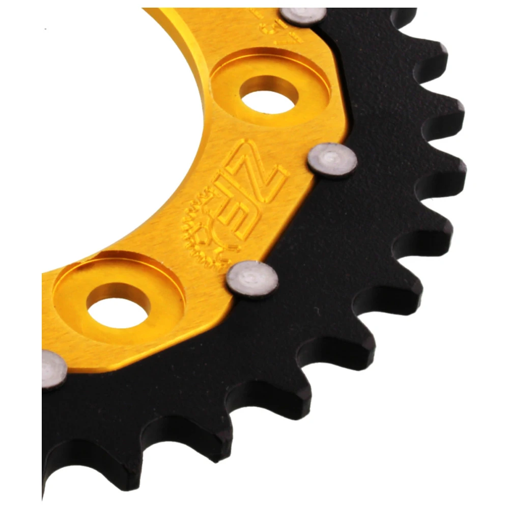 Kettenrad Dual 37Z Teilung 520 gold ZF Innendurchmesser 100 Loc