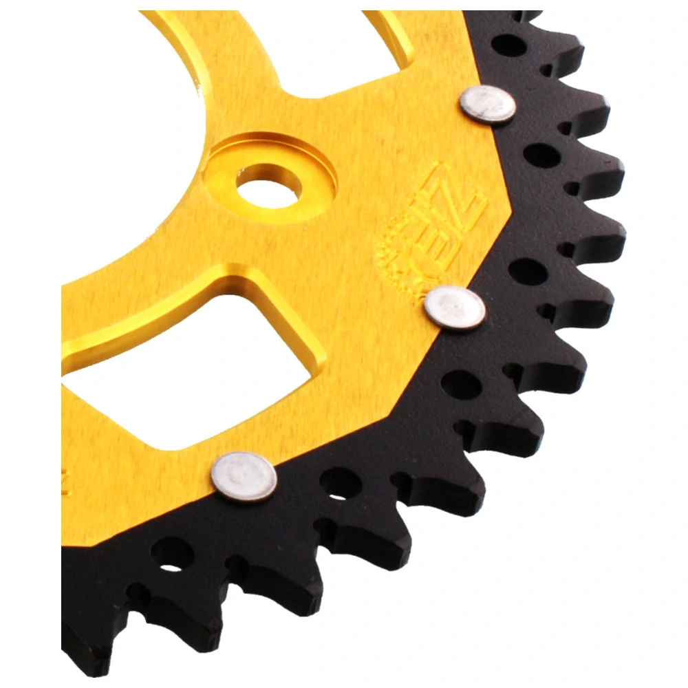 Kettenrad Dual 46Z Teilung 520 gold ZF Innendurchmesser 100 Loc