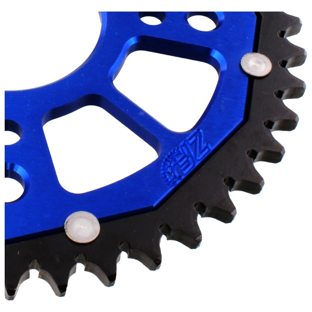 Kettenrad Dual 45Z Teilung 428 blau ZF Innendurchmesser 058 Loc