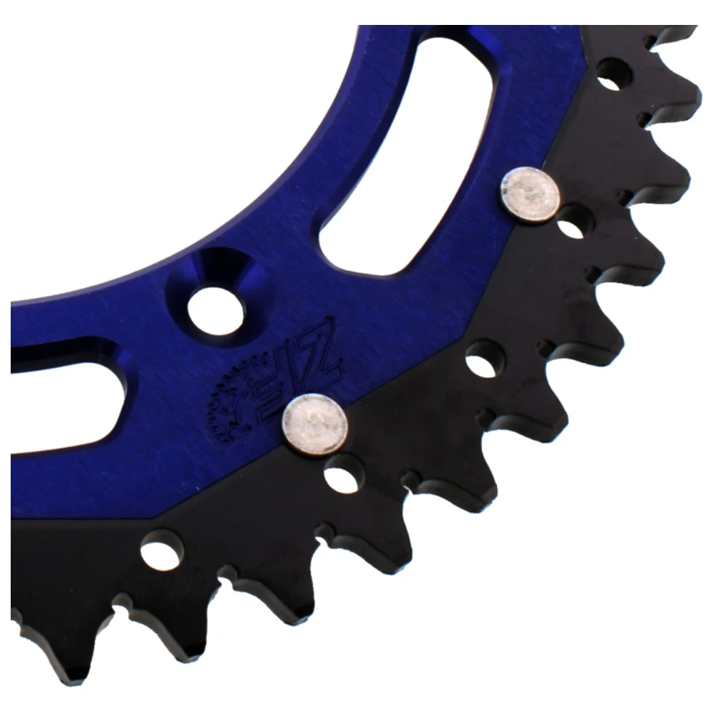 Kettenrad Dual 48Z Teilung 520 blau ZF Innendurchmesser 136 Loc