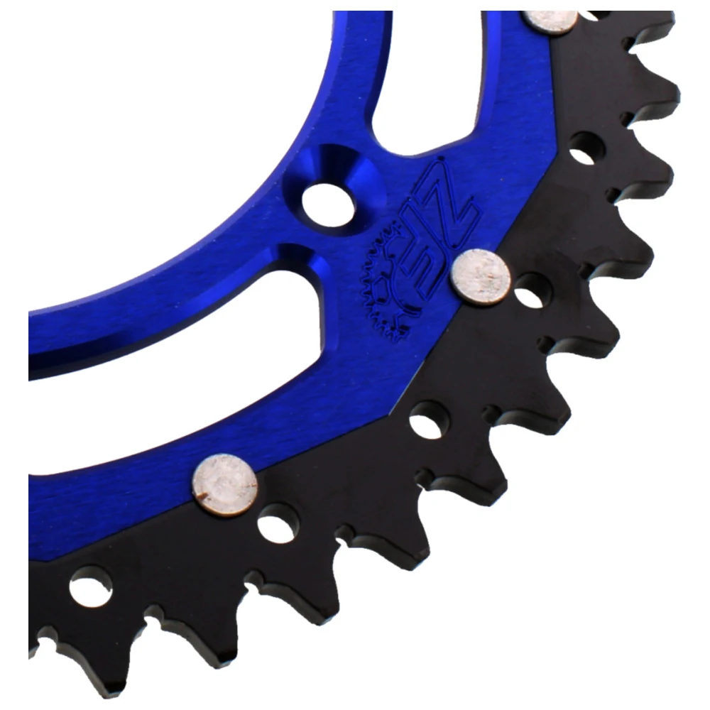 Kettenrad Dual 49Z Teilung 520 blau ZF Innendurchmesser 136 Loc