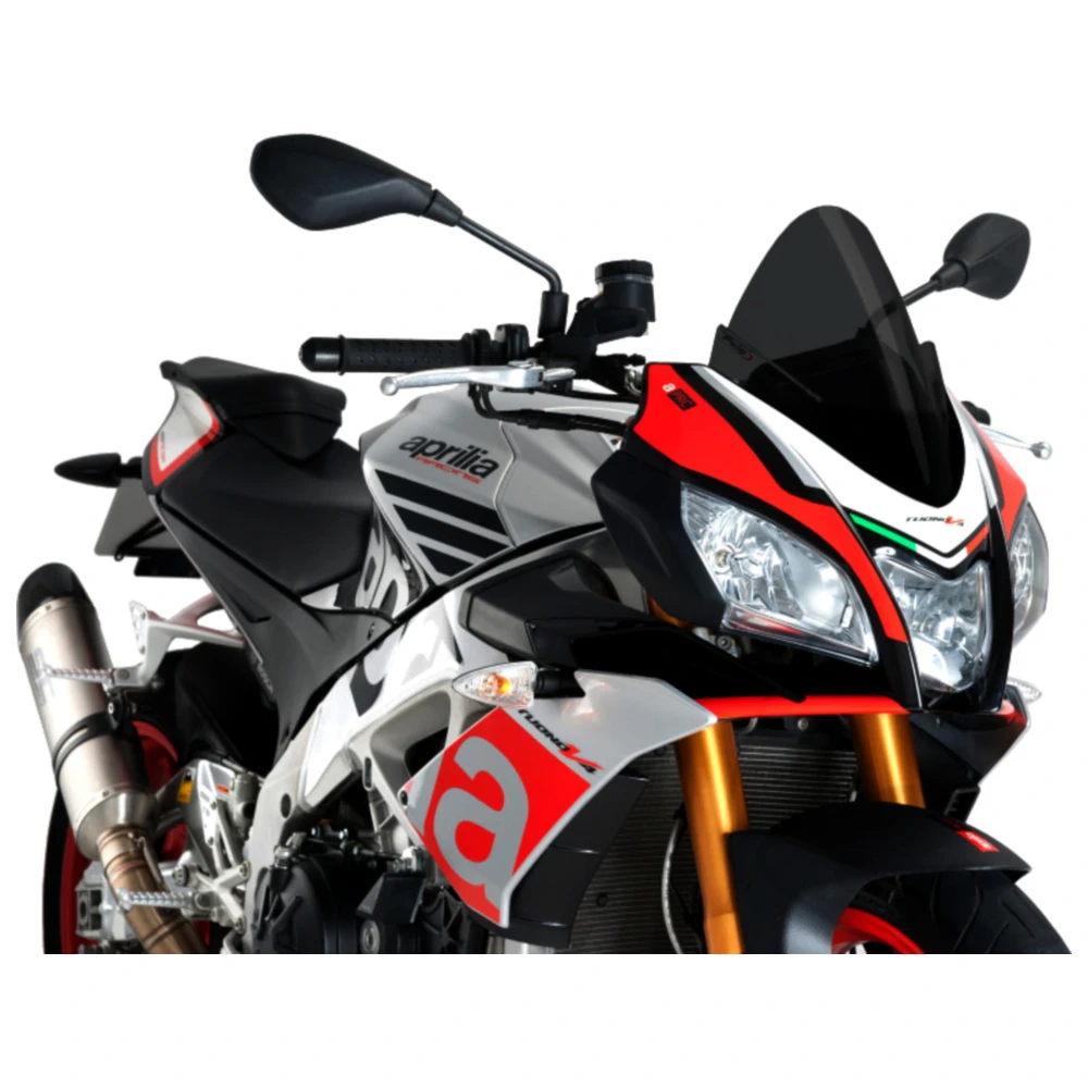 Racingscheibe Puig dunkel passend für: Aprilia Tuono_0
