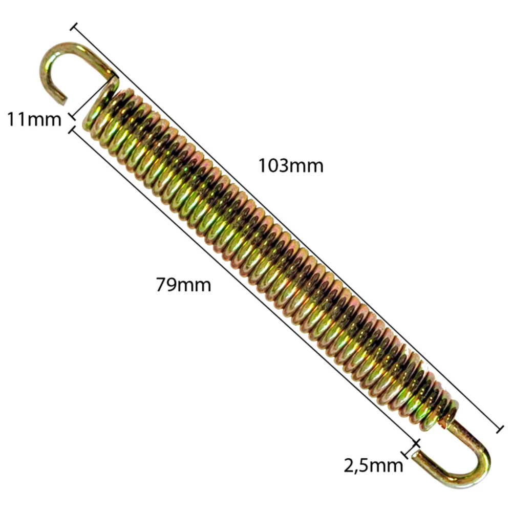 Auspufffeder JMP 99 mm für Motorräder_0