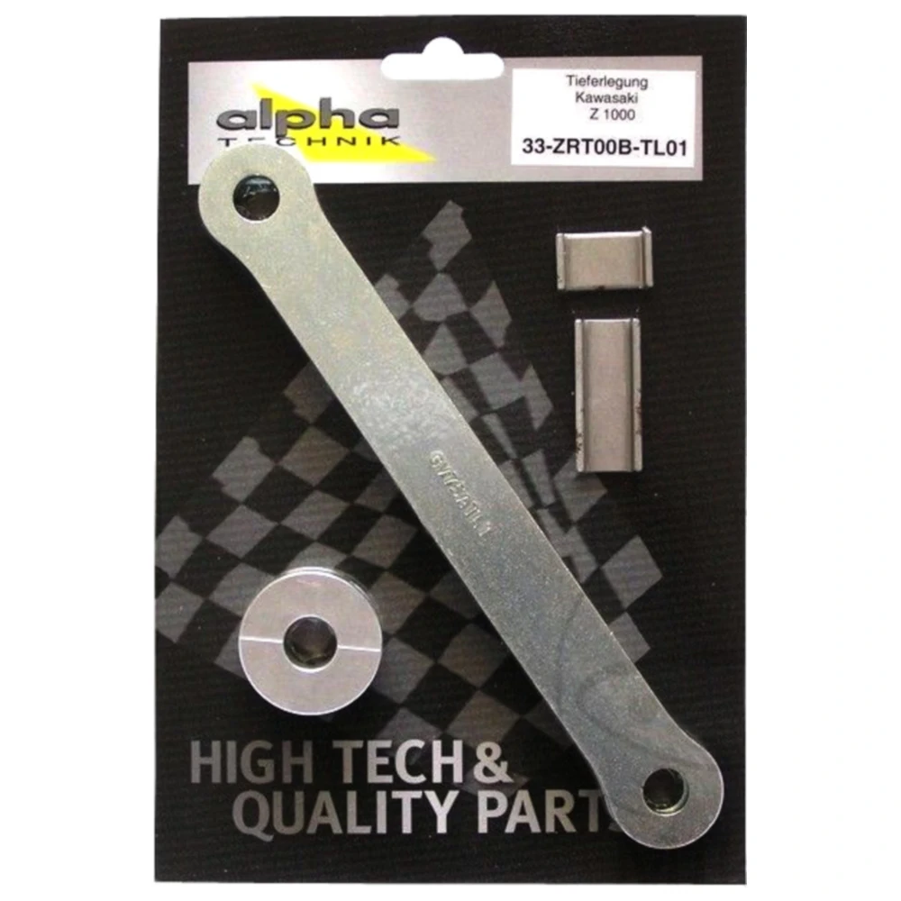 Hecktieferlegungssatz Alpha Technik passend für: Kawasaki Z 765