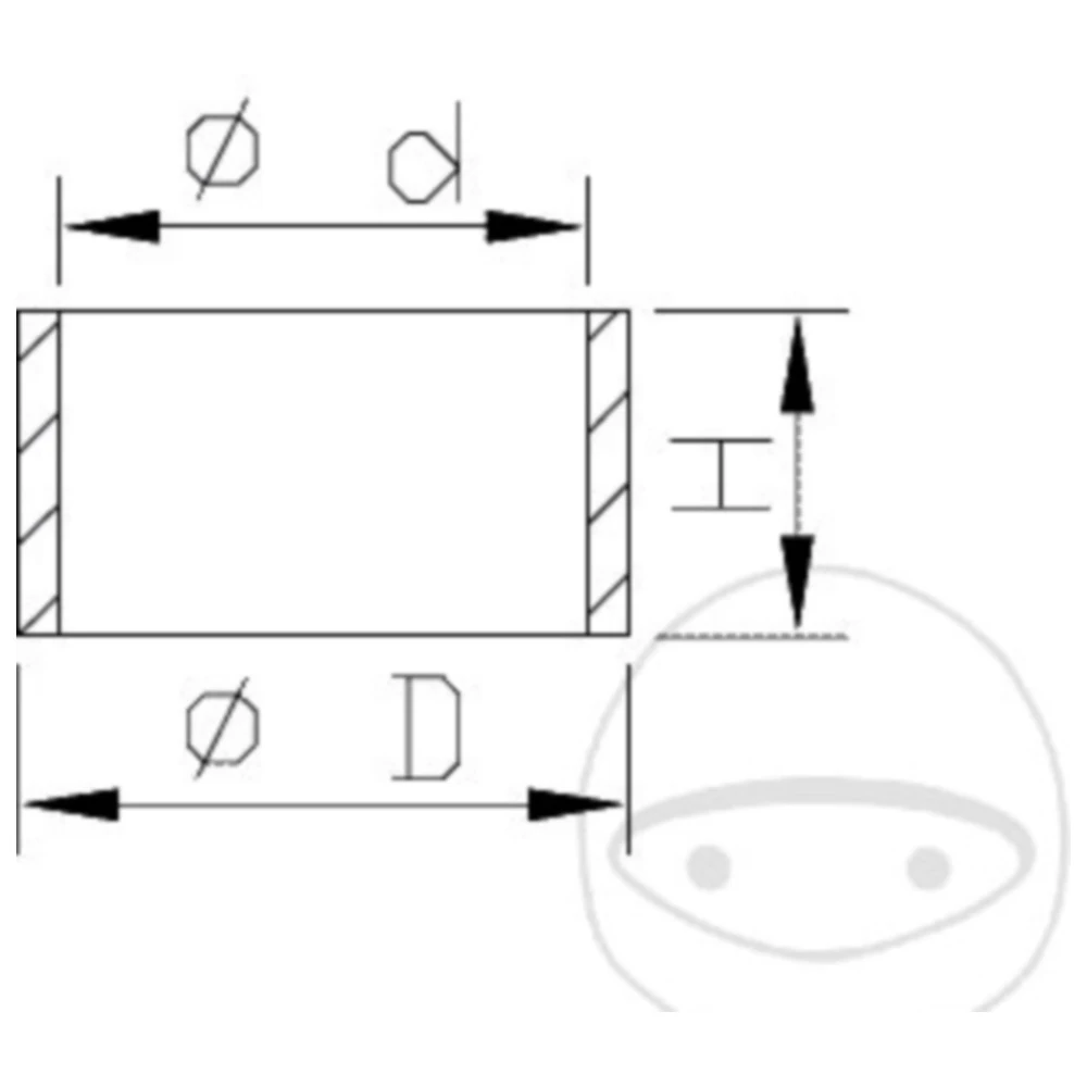 Gleitbuchsen Cartridge Kayaba 12. 5X14. 5X8 passend für: Kawasa