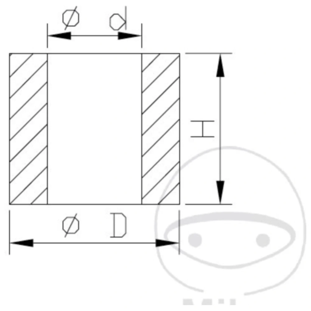 KLIPPFEDER Federbein Kayaba 3. 8X6X12 passend für: Kawasaki KX,