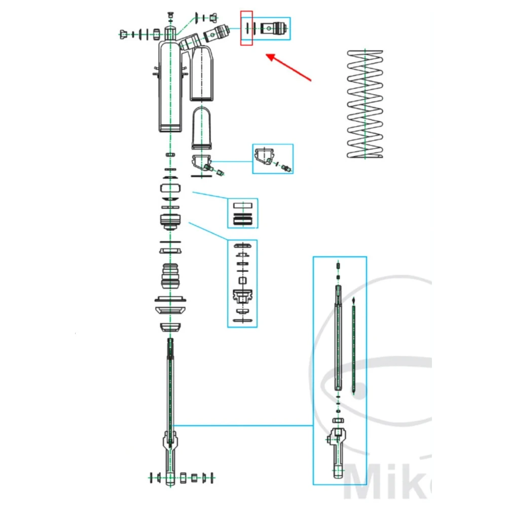 O - Ring 1. 5X25MM Kayaba passend für: Kawasaki KX, KLX, KFX, H