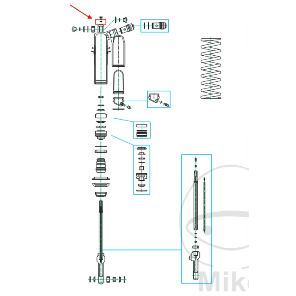 O - Ring 1. 8X7. 5 mm Kayaba passend für: Kawasaki KX, KLX, ZX