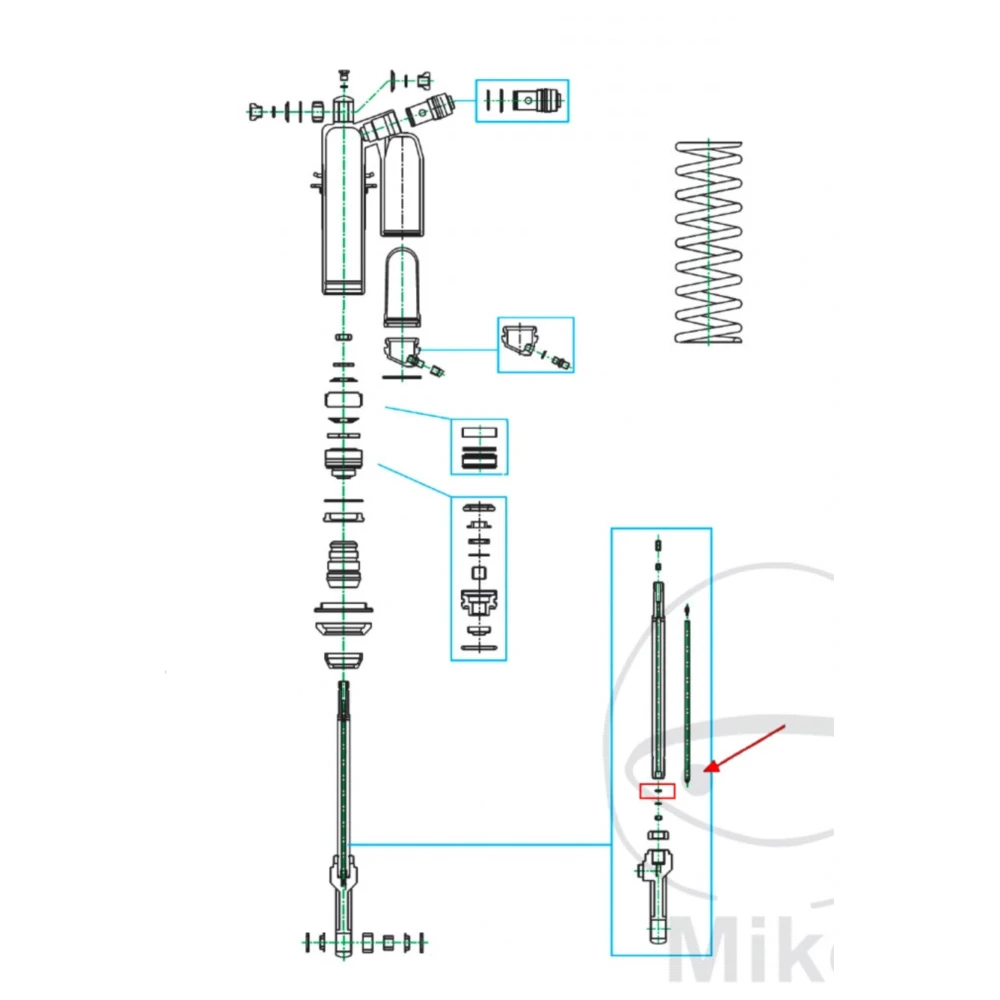 O - Ring 2X9MM Kayaba passend für: Kymco People, Super Dink, Do