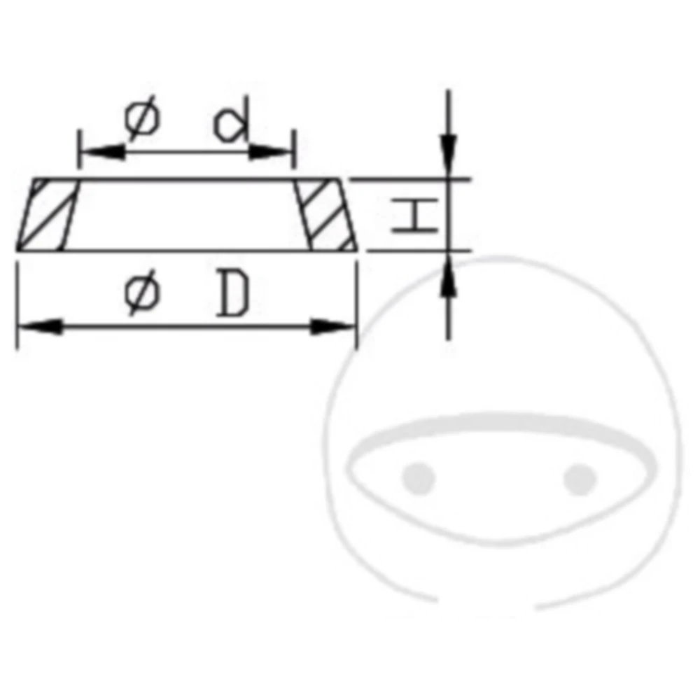 Gabeldichtring Kayaba 12. 5X22. 5X5 passend für: Husqvarna TC,