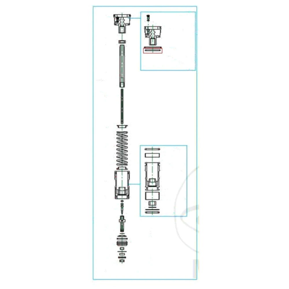 O - Ring 2. 4X38MM Kayaba passend für: Kawasaki KX, Honda CRF_0