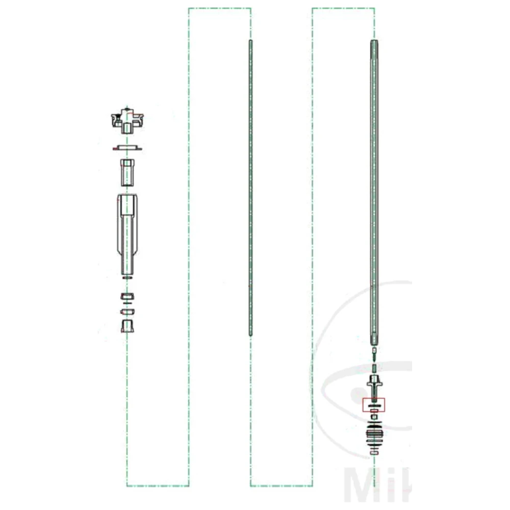 Ventil STOPPER 6 mm Kayaba Zugstufe passend für: Kawasaki KX, H