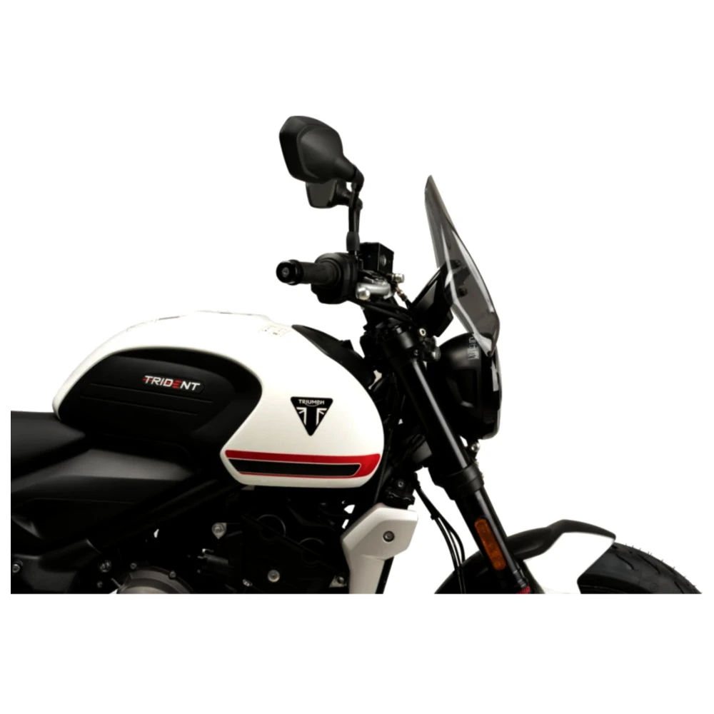 Sportscheibe New Generation Puig für Nakedbike rauchgrau passen