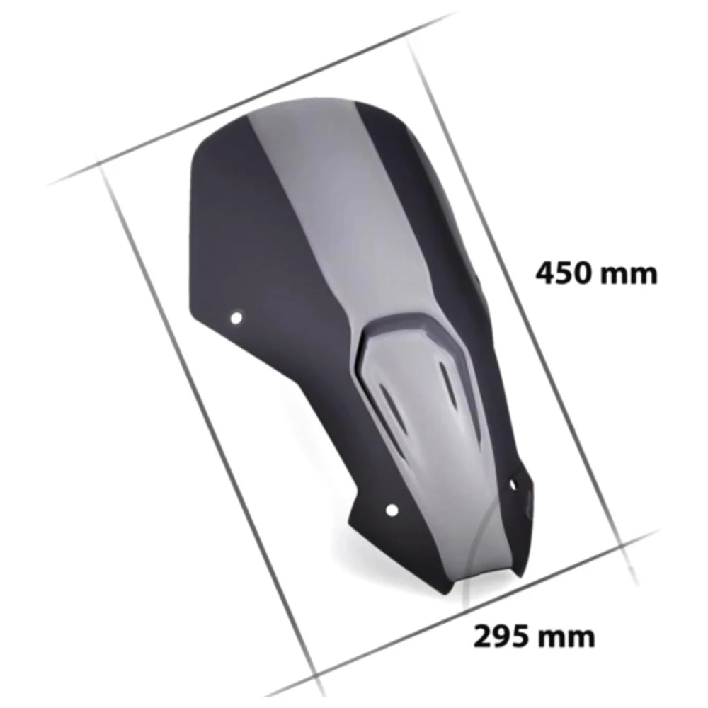 Sportscheibe Puig dunkel passend für: Honda CRF_0