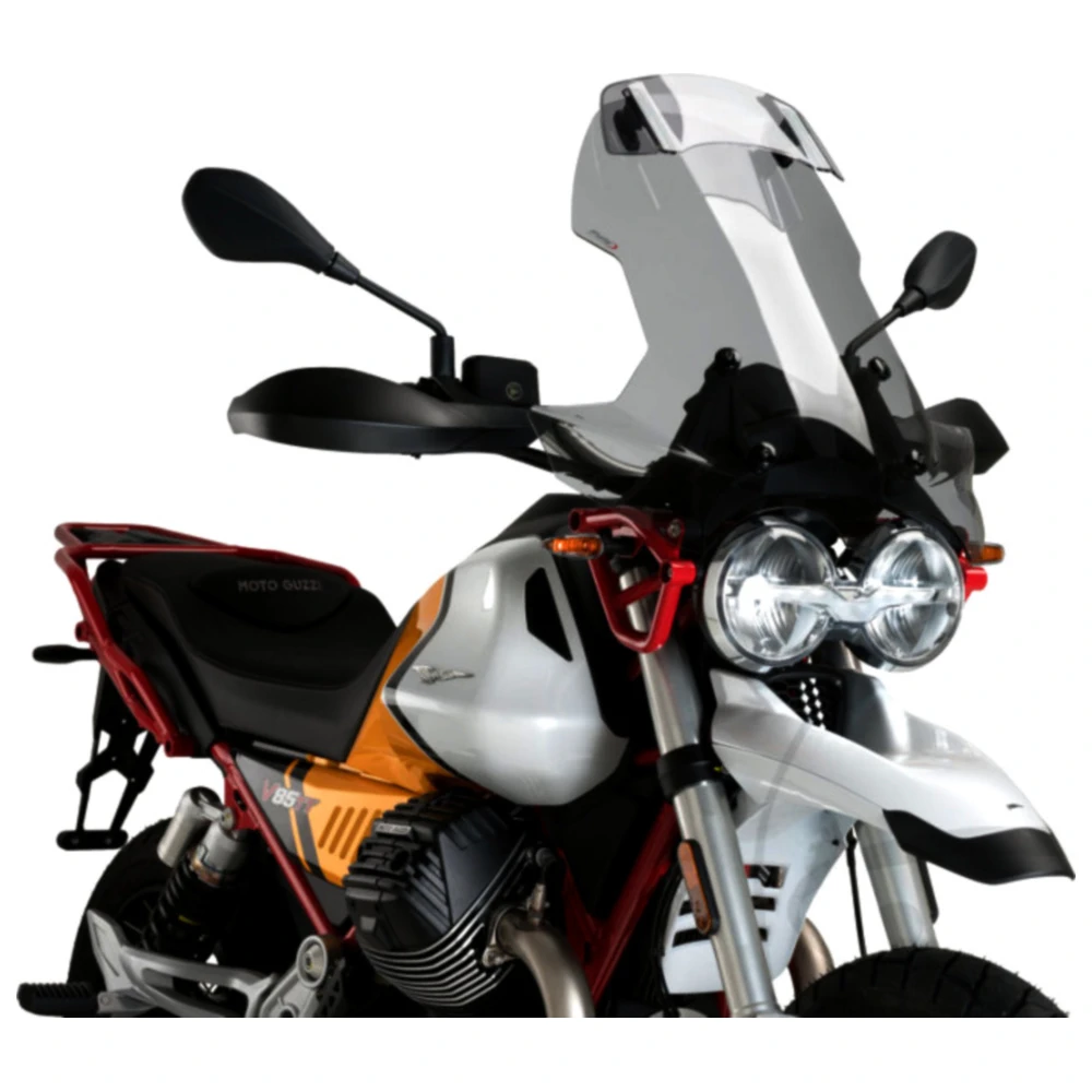 Touringscheibe Visor Puig rauchgrau passend für: Moto Guzzi V85