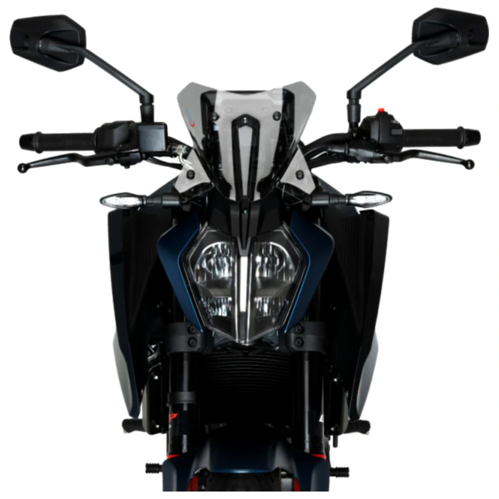 Sportscheibe New Generation Puig rauchgrau passend für: KTM Duk