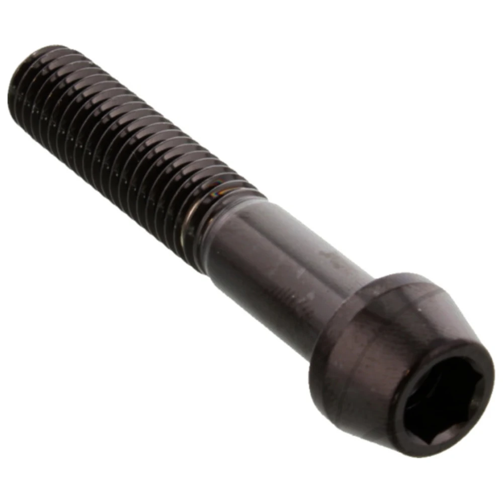 Schraube konisch M8X1.25 mm 45 mm Edelstahl V4A schwarz_0