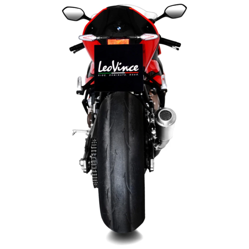 Schalldämpfer SBK Edelstahl LV - 10 Slip On passend für: BMW S,