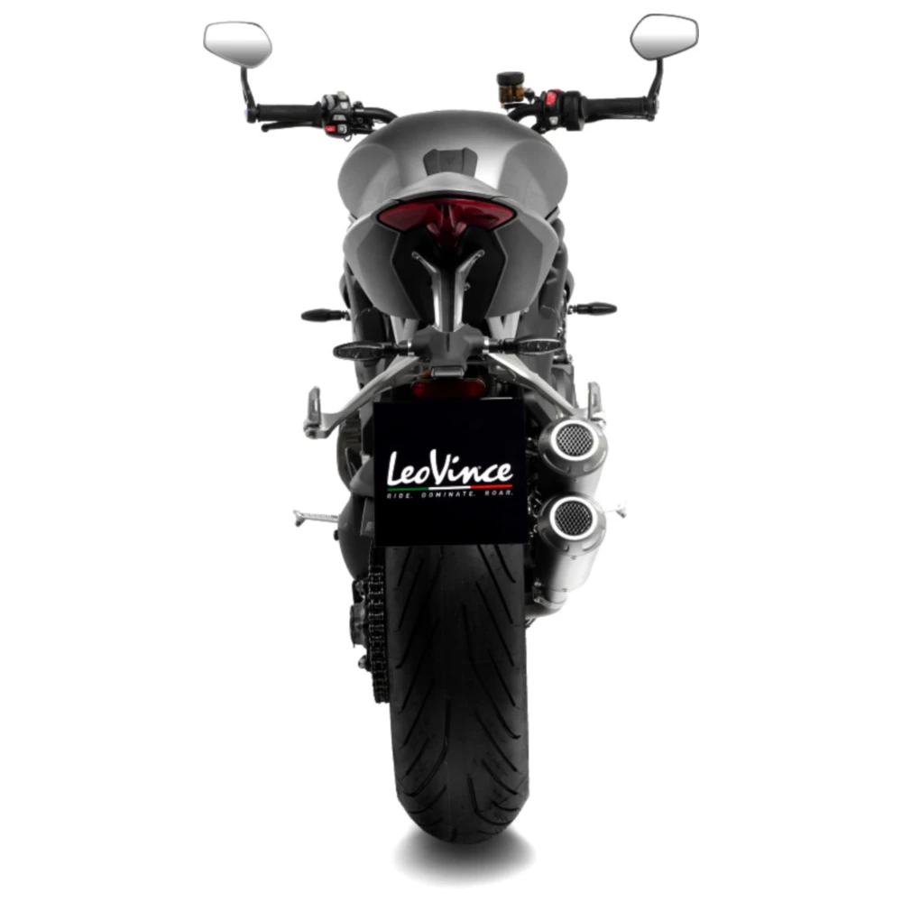 Schalldämpfer SBK Edelstahl LV - 10 Slip On passend für: Triump