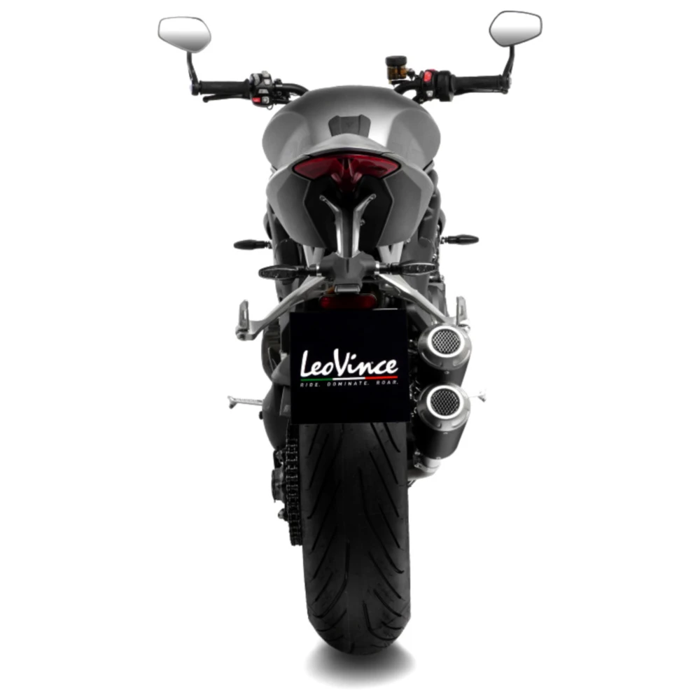 Schalldämpfer SBK Edelstahl LV - 10 black Slip On passend für: