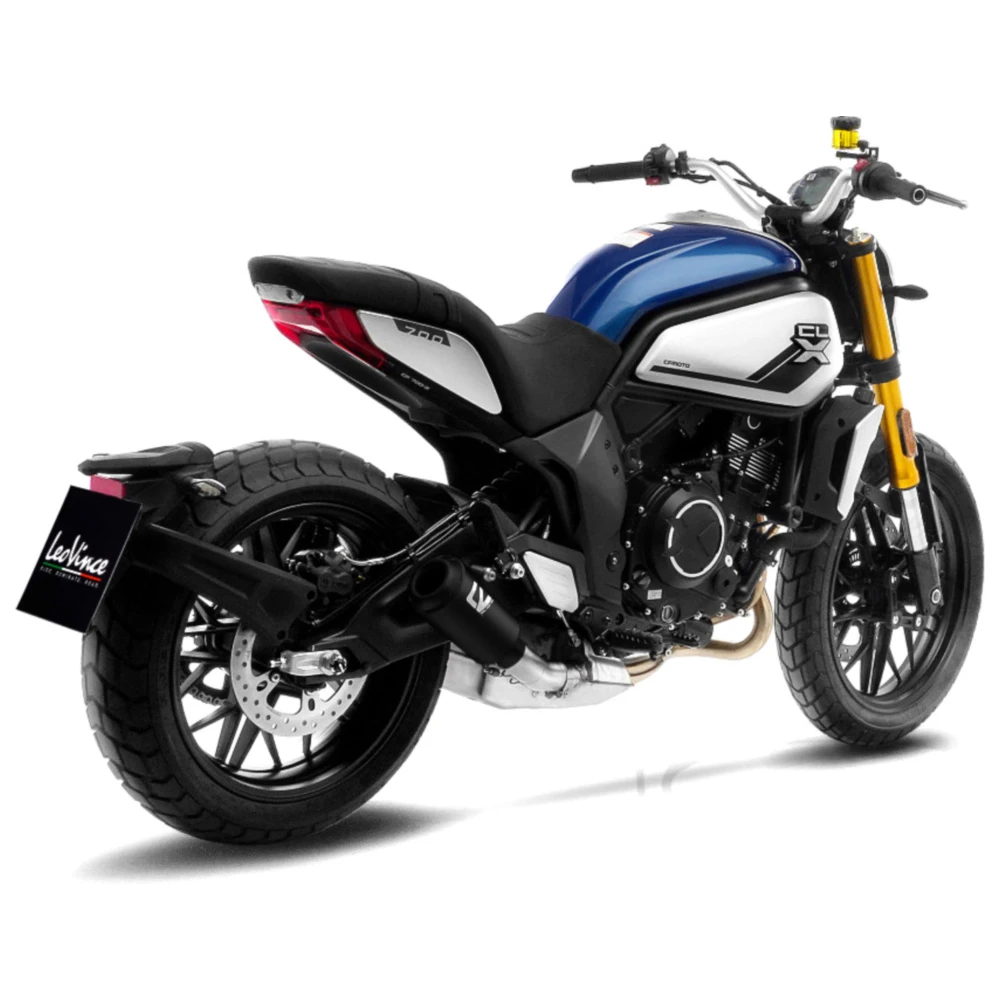 Schalldämpfer SBK Edelstahl LV - 10 Slip On Full black passend