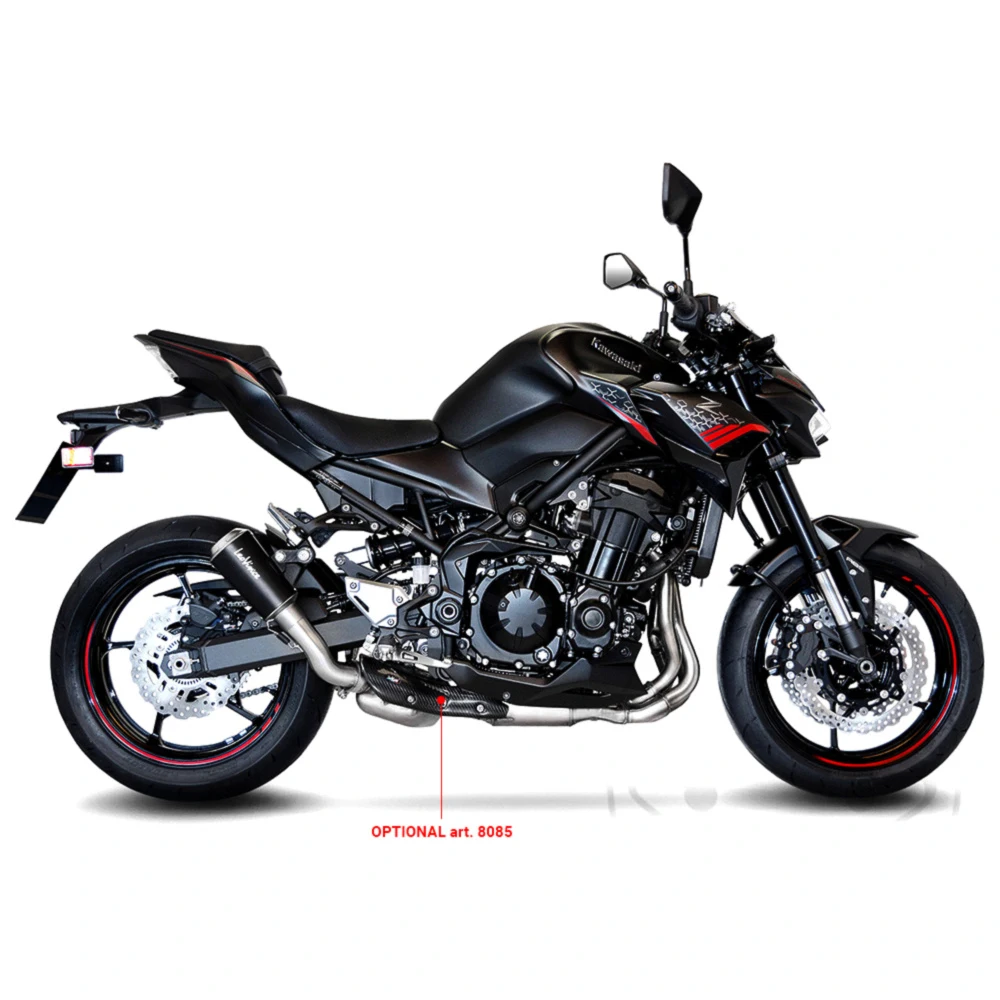 Schalldämpfer SBK Edelstahl LV - 10 SLIP - ON Black Edition pas