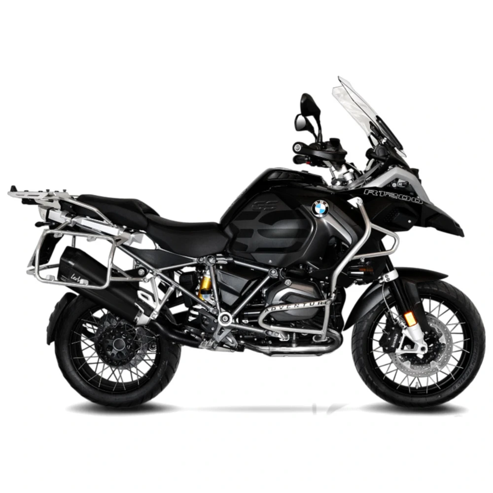 Schalldämpfer SBK Edelstahl LV - 12 SLIP - ON Black Edition pas