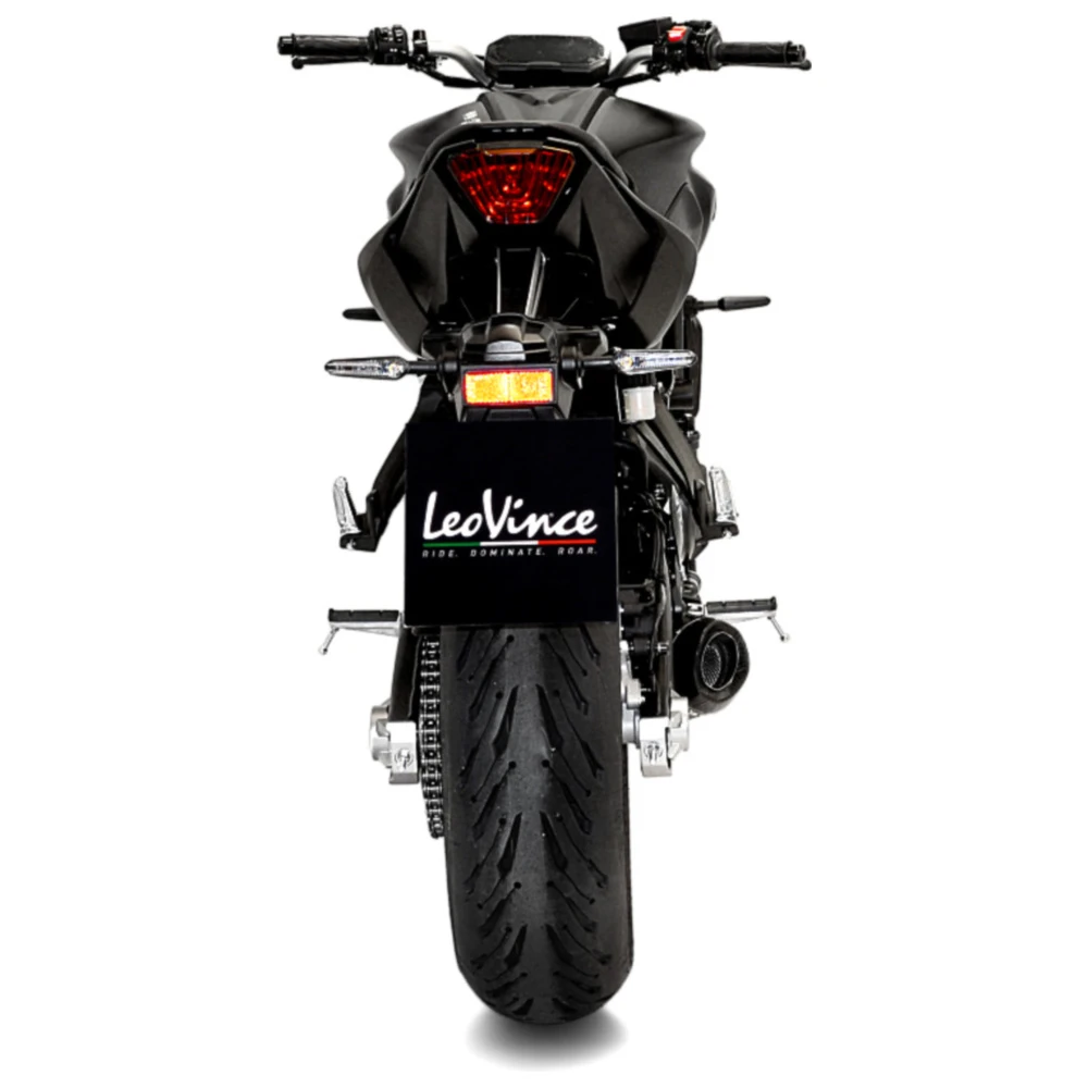 Schalldämpfer für Motorrad Modelle SBK Edelstahl LV-ONE Komplet