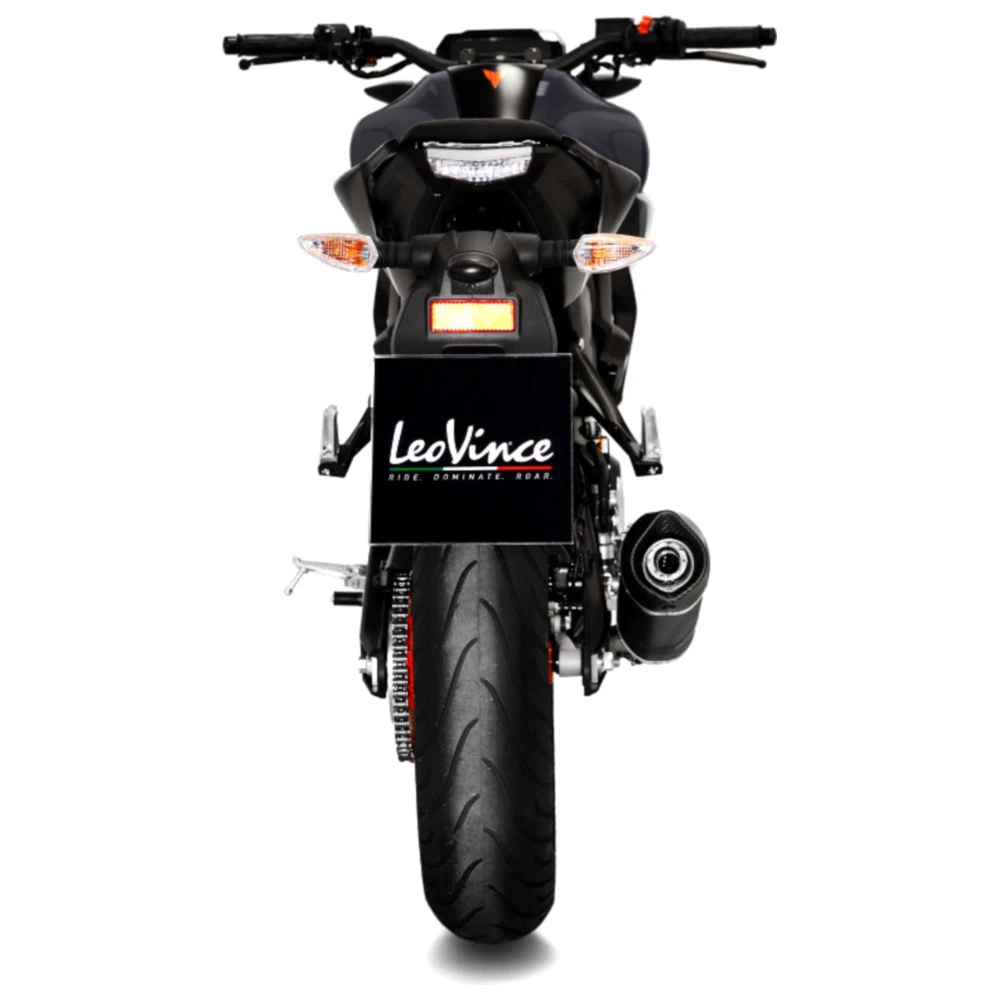 Schalldämpfer LV-ONE Edelstahl Komplettanlage Evo Black Edition