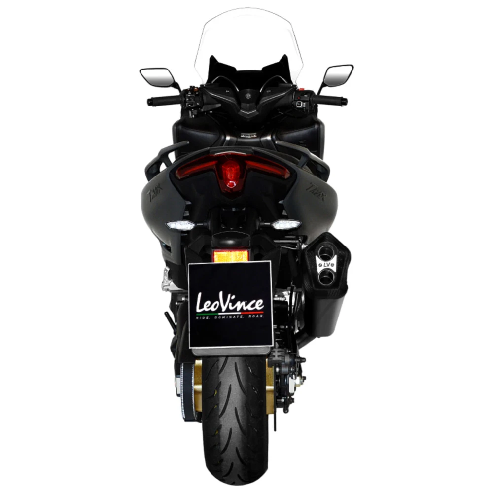 Schalldämpfer SBK Edelstahl LV - 12 komplett 2/1 Black Edition