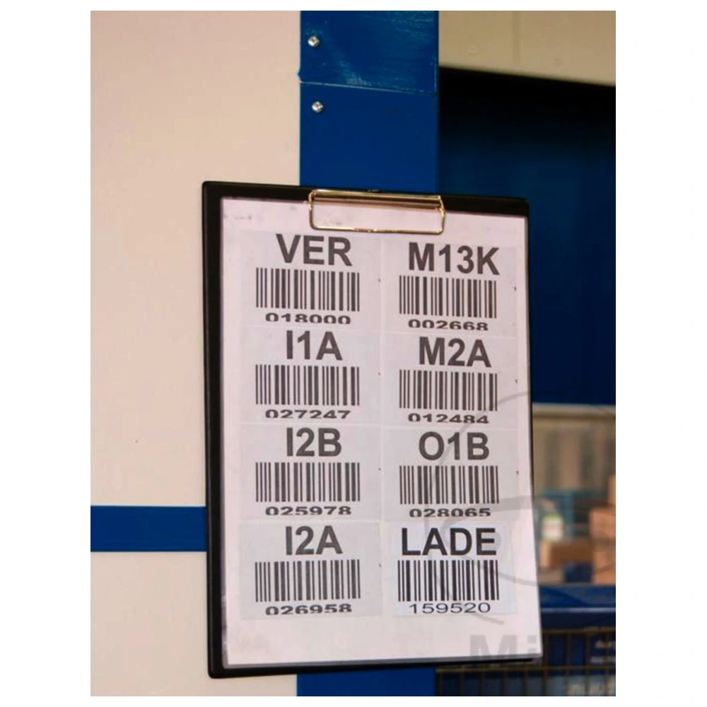 Klemmbrett A4 schwarz mit Magnet für Bürobedarf_0