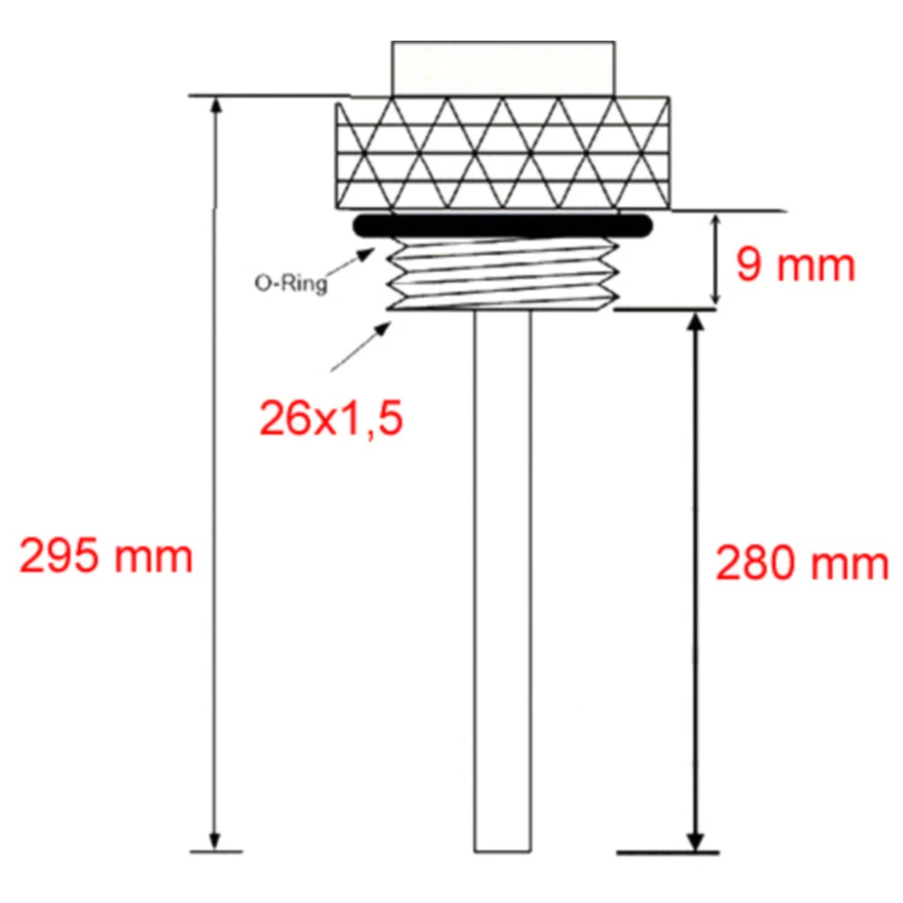 Öltemperatur Direktmesser JMP 26X1. 5 mm passend für: BMW R_0