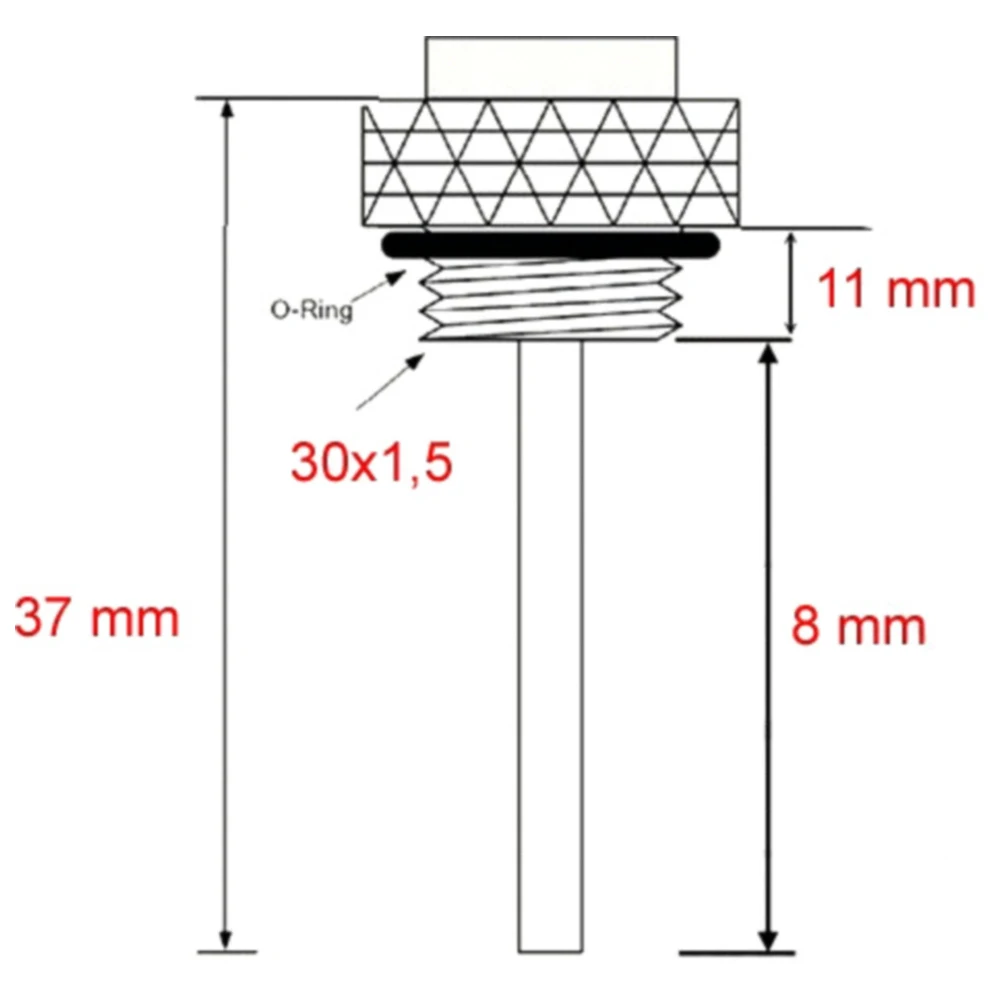 Öltemperatur Direktmesser JMP 30X1. 5 mm Alternative: 7091077 p