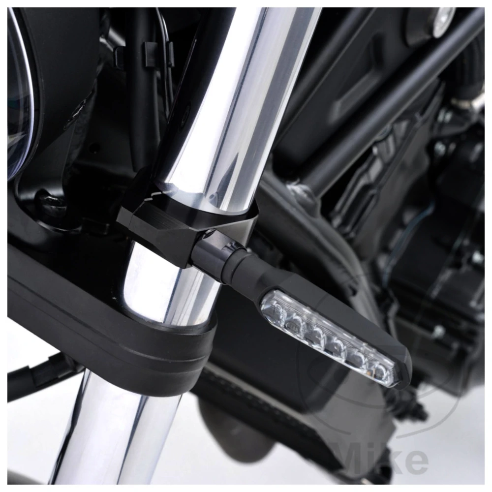 Schelle Daytona 41 mm Alu schwarz für Motorräder_1