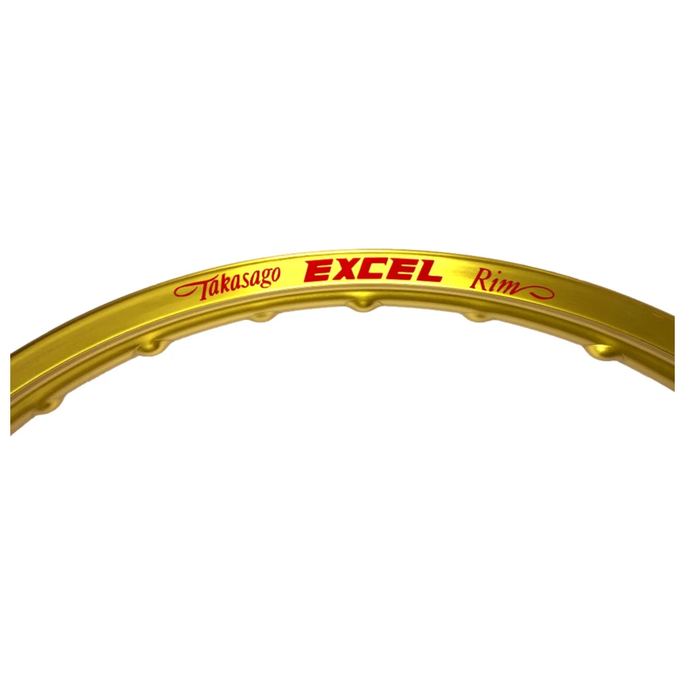 Felge Alu Excel 2. 15 X 19 gelb 36 Löcher passend für: Kawasaki