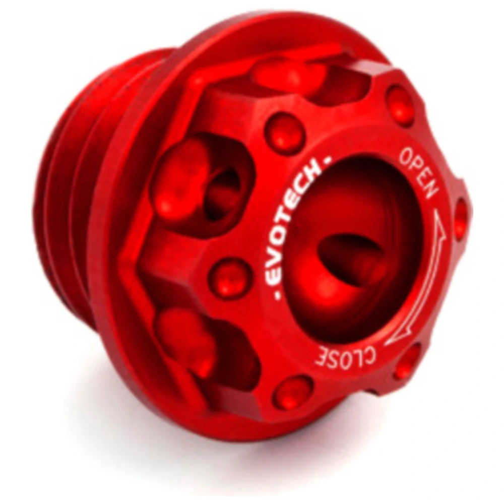 Öleinfüllschraube alu Evotech 20X2. 5 mm rot passend für: Honda