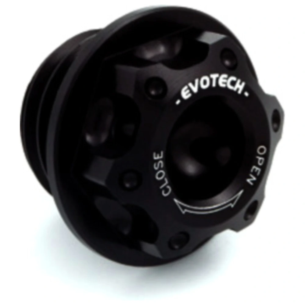 Öleinfüllschraube alu Evotech 20X2. 5 mm schwarz passend für: H