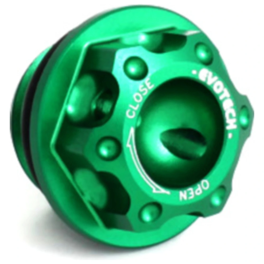 Öleinfüllschraube alu Evotech 20X2. 5 mm grün passend für: Hond