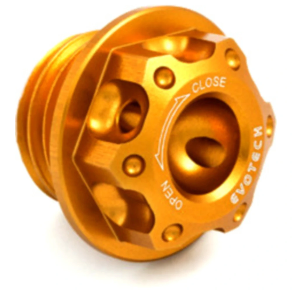 Öleinfüllschraube alu Evotech 20X2. 5 mm gold passend für: Hond