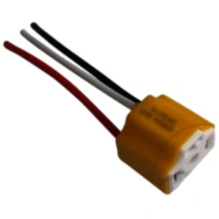 Lampenfassung H4 mit Anschlusskabel