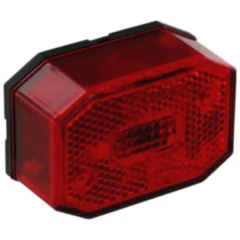 Schlussleuchte Flexipoint rot für Anhänger links/rechts