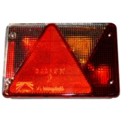 Heckleuchte rechts mit Kennzeichenleuchte für Multipoint IV Aspöck