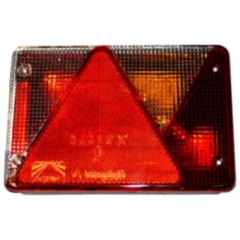 Heckleuchte für Anhänger rechts mit Kennzeichenleuchte Multipoint IV Aspöck