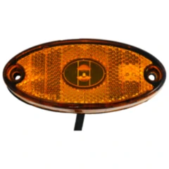 Seitenmarkierungsleuchte LED gelb Flatpoint II Aspöck