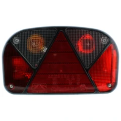 Heckleuchte rechts mit Kennzeichenleuchte und Rückfahrlicht für Anhänger