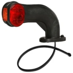 Umrissleuchte Superpoint II für Anhänger links rot/weiß/gelb