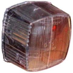 Umrissleuchte für Anhänger mit rotem und klarem Glas - Squarepoint von Aspöck